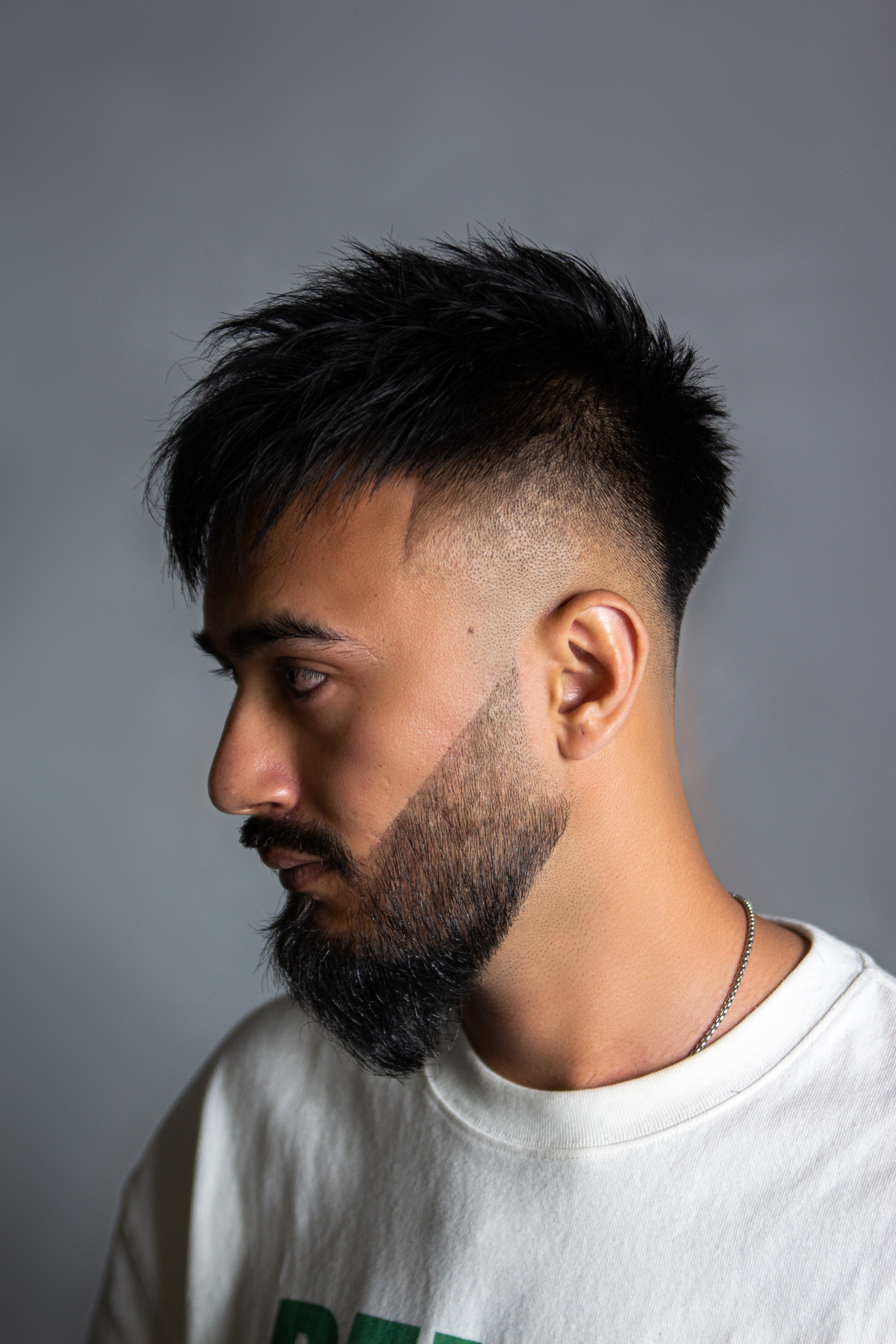 High Fade and Beard Line Up